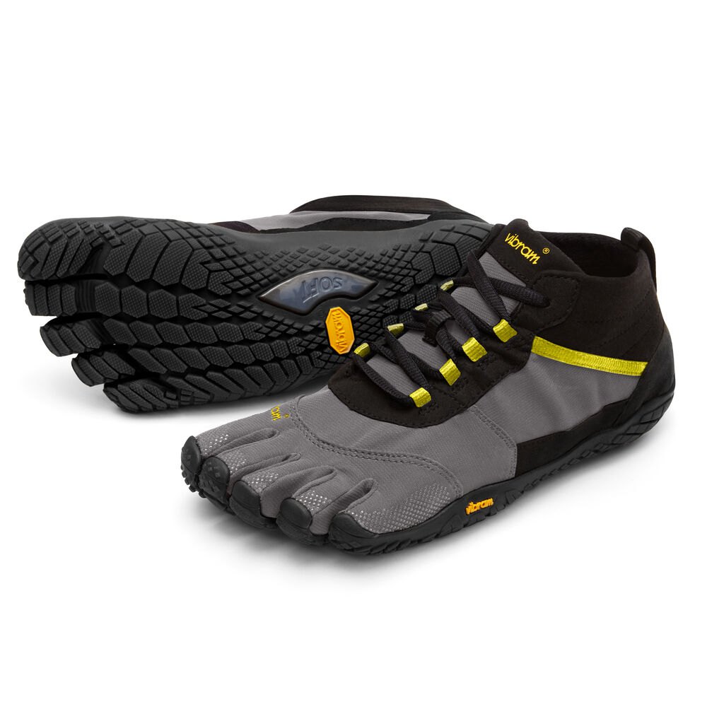 Vibram FiveFingers Dames V-Trek - Bergschoenen Zwart/Grijs - 489513EOZ